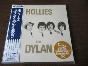 日本盤、紙ジャケ、帯付、良品■ホリーズ【ホリーズ、ボブ・ディランを歌う】THE　HOLLIES■ライヴ・テイク他、ボーナス・トラック収録