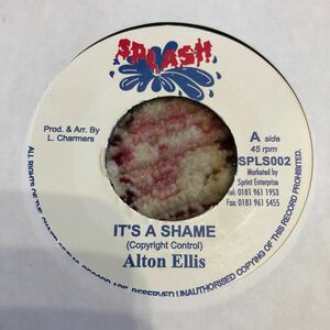 Alton Ellis - IT'S A SHAME 7inch 