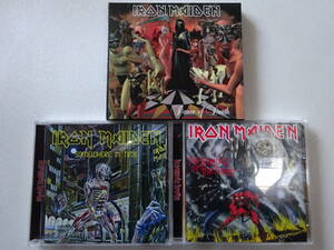 ★アイアン・メイデン IRON MAIDEN DANCE OF DEATH ・The Number Of The Beast ・Somewhere In Time CD 3セット美品★