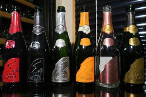 ソウメイ 空瓶 6本セット 正規品 シャンパン レッド ブラック プラチナ ロゼ オレンジ ブリュット