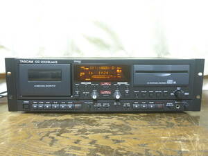 TASCAM　　CC-222SLmkⅡ 業務用CDカセットレコーダー　タスカム