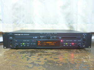 TASCAM　　MD-CD1MKⅡ 業務用CDプレーヤー/MDレコーダー　タスカム 2