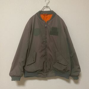 90s イタリア軍 L2B フライトジャケット MA-1 ブルゾン ミリタリー 軍物 ヨーロッパ 鬼フェード vintage ヴィンテージ