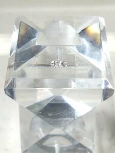 ダイヤモンド　２．５mm ０．０７ｃｔブリリアントカットルース　２個セット　　051207581401