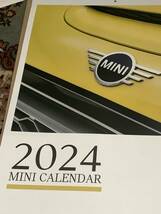 2024 MINI 壁掛けカレンダー　非売品_画像1