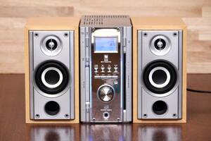 KENWOOD ES3MD 　CD/MD/TUNER/AMP　ミニコンポ + スピーカー　美品　4ヶ月保証