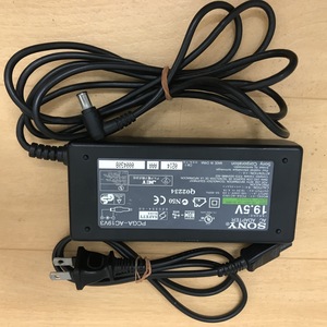 SONY ACアダプター 19.5V=4.1A 100-240V PCGA-AC19V3 ソニーノートPC用 ACアダプタ SONY AC ADAPTER 15.5V 4.1 中古