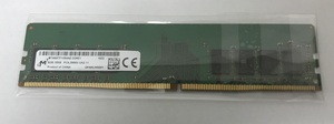 MICRON PC4-2666V 8GB DDR4デスクトップ用メモリ PC4-21300 8GB 288ピン ddr4 Non-ECCメモリ / ECC無しメモリ