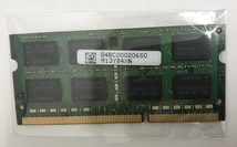 SAMSUNG 2RX8 PC3L-12800S 4GB DDR3L-1600 4GB DDR3L 204ピン ノートパソコン用メモリ DDR3L 4GB LAPTOP RAM 動作確認済み_画像3