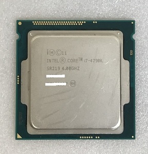CPU インテル Core i7-4790K 4.00GHz SR219 LGA1150 Intel Core i7 第4世代 プロセッサー i7 4790K 中古
