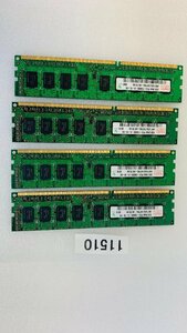 HYNIX PC3-10600E 2GB 4枚で 8GB DDR3 ECC デスクトップ用メモリ DDR3-1333E 2GB 4枚 8GB DDR3 DESKTOP RAM