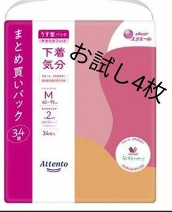 下着気分 ワコール コラボカラー(エレガントピンクベージュ)お試し4枚