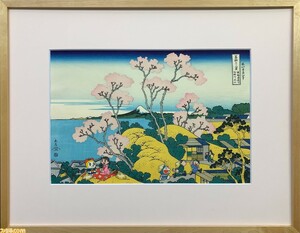 未開封　ドラえもん 富嶽三十六景　東海道品川御殿山ノ不二 300部限定 浮世絵 木版画　通常版