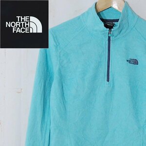 ノースフェイス THE NORTH FACE■フリース　ハーフジッププルオーバー■L/G■ブルー系 ※NK3d14144