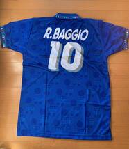 未使用　ロベルト　バッジョ　Roberto Baggio　1994年 W杯 イタリア代表 diadora _画像3