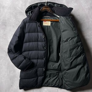 Traditional Weatherwear / WAVERLY DOWN ウェーヴァリー フーディー ダウン ジャケット コート メンズ 40 (L) ネイビー マッキントッシュ