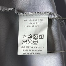 新品 未使用 NIER CLOTHING ニーア クロージング シャドーチェック ジップアップ パーカー アウター ユニセックス F サイズ 黒 トップス_画像10