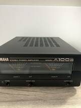 【アンティーク】YAMAHA ステレオパワーアンプ AMPLIFIER 音響機材 ヤマハ A100a_画像4