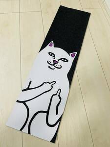 RIPNDIP　リップンディップ　　スケートボード スケボー デッキテープ　グリップテープ skateboard　定番中指猫