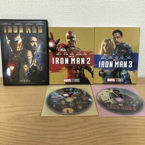MARVEL アイアンマン 1,2,3 セット MovieNEXシリーズ DVD