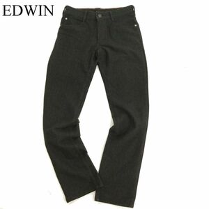 EDWIN エドウィン ER03WF ジャージーズ WILD FIRE★ 防風 防寒 千鳥柄 ストレッチ パンツ Sz.S　メンズ 日本製 バイク　C3B04436_B#Q