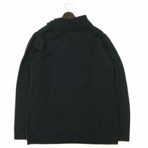 未使用★ THE SHOP TK タケオキクチ 秋冬 ウール混★ ケーブルニット セーター Sz.XL　メンズ ネイビー 大きいサイズ　C3T11158_C#K_画像4