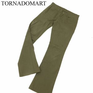 TORNADOMART トルネードマート 通年 ストレッチ★ シューカット ツイル パンツ Sz.S　メンズ 日本製　C3B04489_B#R