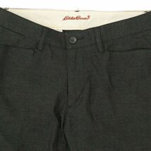 Eddie Bauer エディーバウアー 通年 ストレッチ★ スラックス パンツ Sz.30×30　メンズ グレー アウトドア　C3B04518_C#R_画像3