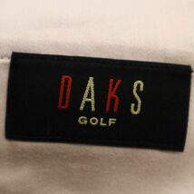 DAKS GOLF ダックス ゴルフ 秋冬 ウール★ ヘリンボーン柄 ツイード スラックス パンツ Sz.97　メンズ 日本製 大きいサイズ　C3B04532_C#Q_画像9