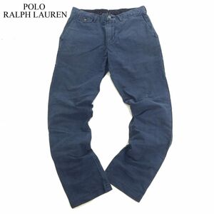 POLO RALPH LAUREN ポロ ラルフローレン 現行タグ★ ストレートフィット コットン パンツ Sz.30　メンズ　C3B04584_C#R