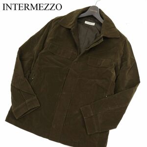 INTERMEZZO インターメッツォ レナウン 秋冬 コーデュロイ★ ワーク ジャケット ブルゾン Sz.L　メンズ　C3T11417_C#N