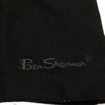 Ben Sherman ベンシャーマン 秋冬 ロゴ刺繍★ ミリタリー フィールド ジャケット ブルゾン Sz.L　メンズ 黒　C3T11410_C#N_画像5