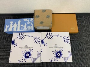 ジノリ　ヘレンド　ウェッジウッド　コペンハーゲン　未使用まとめ