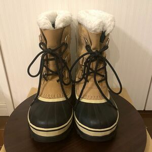 SOREL/ソレルYouth Caribou Buff/ユース カリブー バフ　22cm 子供用 ブーツ