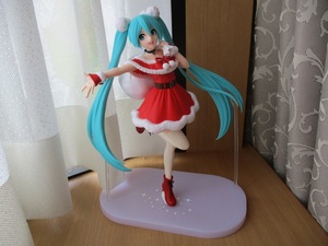 初音ミク　スーパープレミアム　フィギュア　クリスマス2020　中古