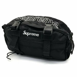 [121-5198] Supreme/19AW/Waist Bag/ウエストバッグ/ボックスロゴ/ブラック