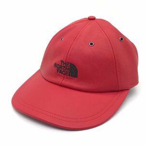 [118-5217] Supreme×THE NORTH FACE/Leather 6-Panel/キャップ/ NF0A3FG9/レッド