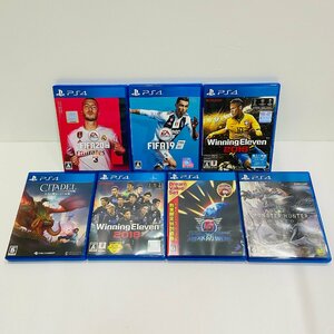 【607-2029-u】◎1円スタート◎PS4 ソフト 7本 まとめ売り ジャンク品