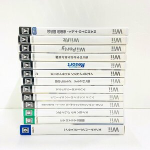 【607-2030-u】◎1円スタート◎Nintendo Wii ソフト 13本 まとめ売り ジャンク品