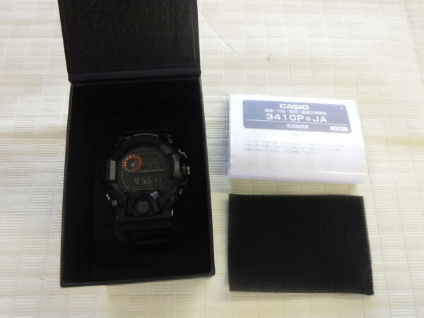 CASIO G-SHOCK MASTER OF G　RANGEMAN　GW-9400BJ-1JF