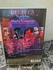 REBECCA　DVD「Yesterday,Today,Maybe Tomorrow」