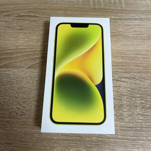 新品未使用品 iPhone14 256GB イエロー SoftBank MPW93J/A SIMフリー 本体　yellow iPhone 14