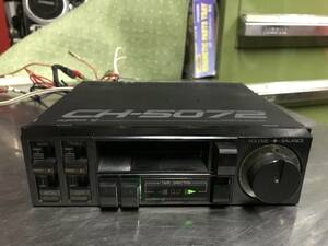  rare that time thing! excellent level .orphes[CH-5072B] Mitsubishi MMC cassette tape deck amplifier ( used * electrification ok) old car ne okro highway racer Showa era 