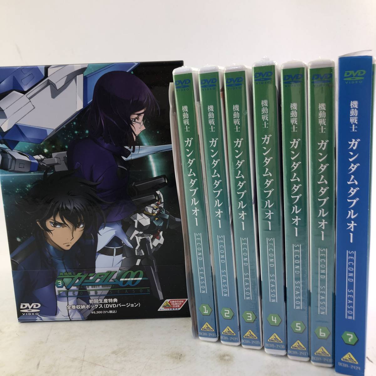 機動戦士ガンダム00 セカンドシーズン 1～7巻 全巻セット BOX付 初回