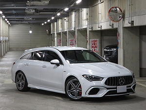 ☆ Осмотр автомобиля Reiwa 8 год апрель 2021 модель Mercedes-AMG CLA45S 4Matic + Shooting Break Продано ☆