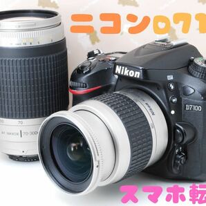 Nikon D7100★ダブルズームキット★ハイエンドモデル♪スマホ転送♪高性能デジタル一眼レフカメラ♪旅行やお出かけにの画像1