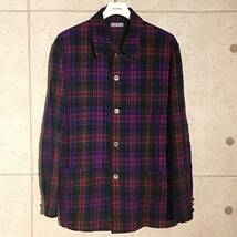 ONtheCORNER ITEM No.855/COMMEdesGARCONS HOMME コムデギャルソンオム 製品洗い加工 タータンチェックジャケット 00aw PLUS プリュス_画像1