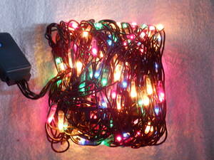 3. christmas lights net light 176 lamp color lamp ( red, blue, yellow, green ) controller attaching new goods unused goods 