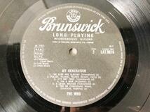 ◎★ 中古★希少★LP レコード THE WHO / MY GENERATION UK盤 MONO BRUNSWICK【LAT 8616】CLMI_画像5