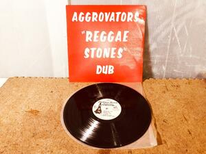 ★ 中古★LP レコード AGGROVATORS REGGAE STONES DUB ABRAHAM Canada盤【CTLP-777】CL4I